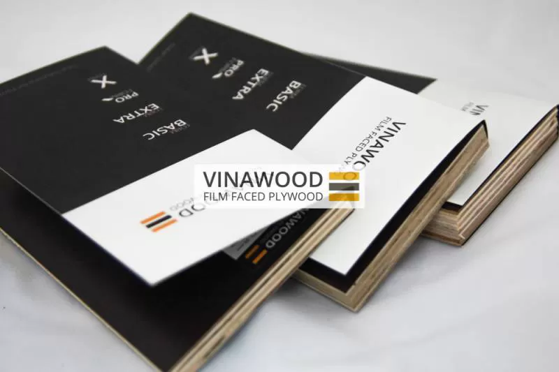 Cốp Pha Phủ Phim Nâu Đen 1250 X 2500 Gỗ Cứng Phim Phần Lan TCVN Khuôn Bê Tông