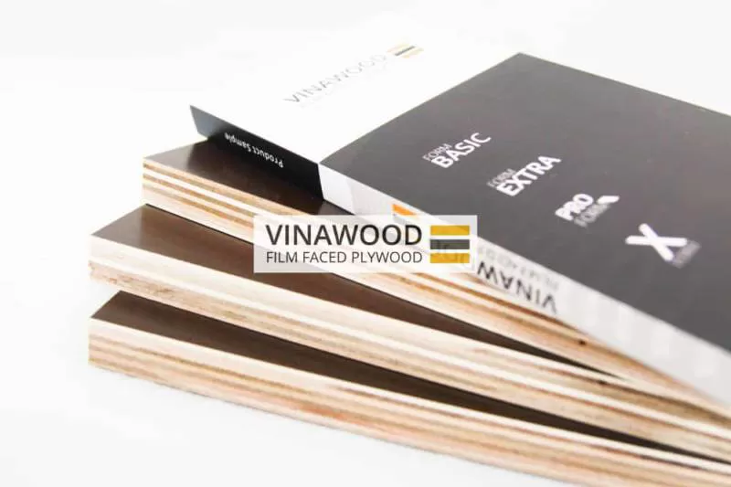 Ván Khuôn VINAWOOD STANDARD 1250 X 2500 Gỗ AAA Phim Malaysia Xuất Khẩu Khuôn Bê Tông