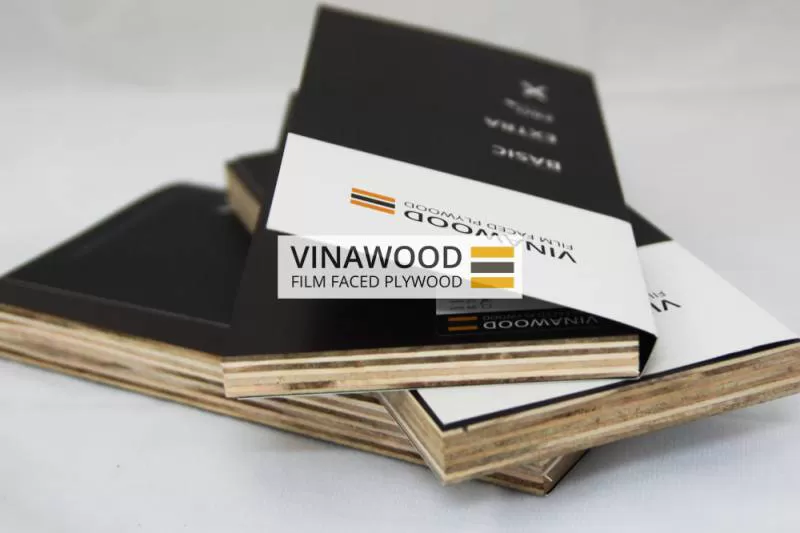 Ván Khuôn Có Logo 1250 X 2500 Gỗ Cứng Phim Trung Quốc TCVN Khuôn Bê Tông