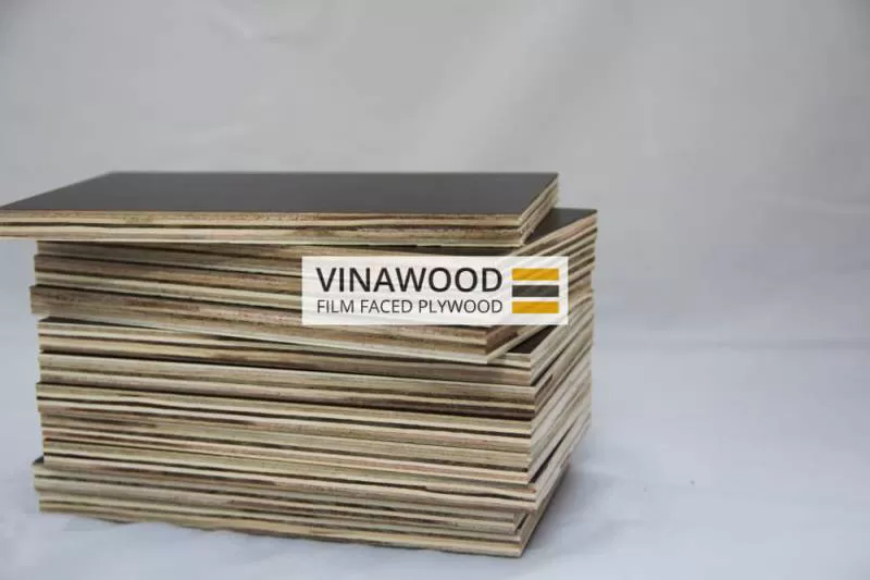 Gỗ Dán Cốp Pha Phủ Phim Nâu 21 Mm Gỗ Cứng 100% Phim Việt Nam TCVN