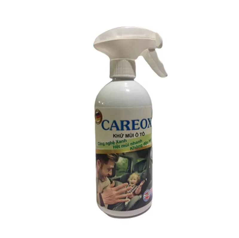 Nước xịt khử mùi trên ô tô Careox của Đức chống virus,vi khuẩn