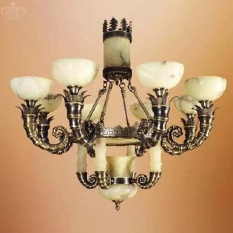 Đèn chùm đồng Royal-CH-03397-8-1