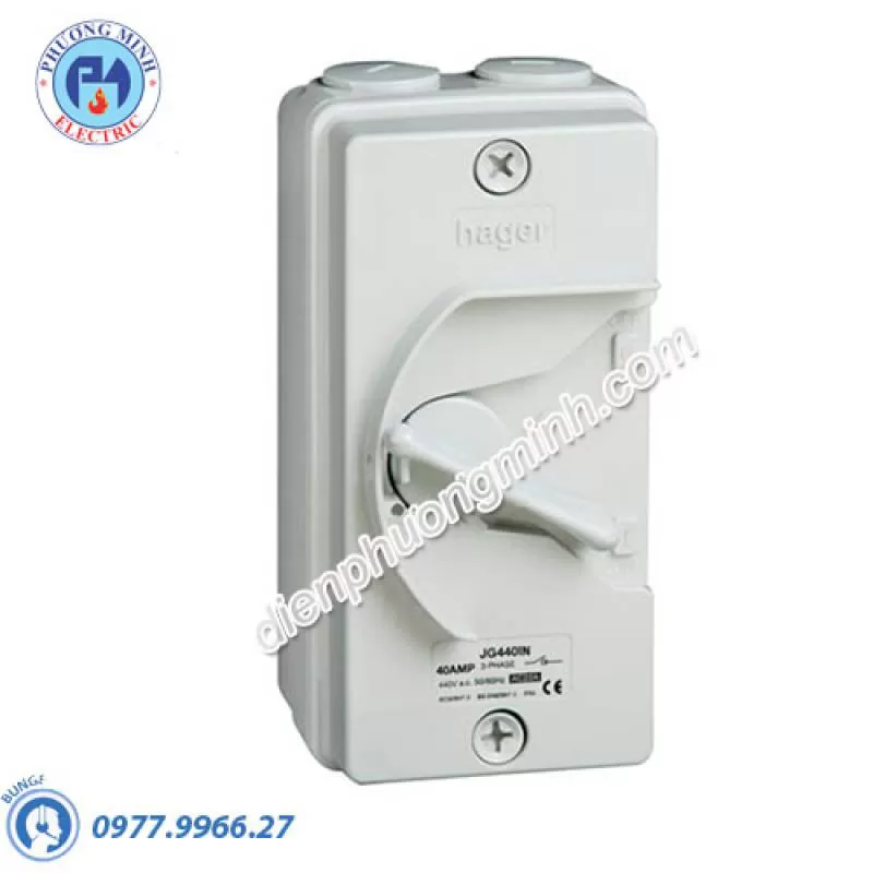 Cầu dao cách ly Hager (isolator) - Model JG220U