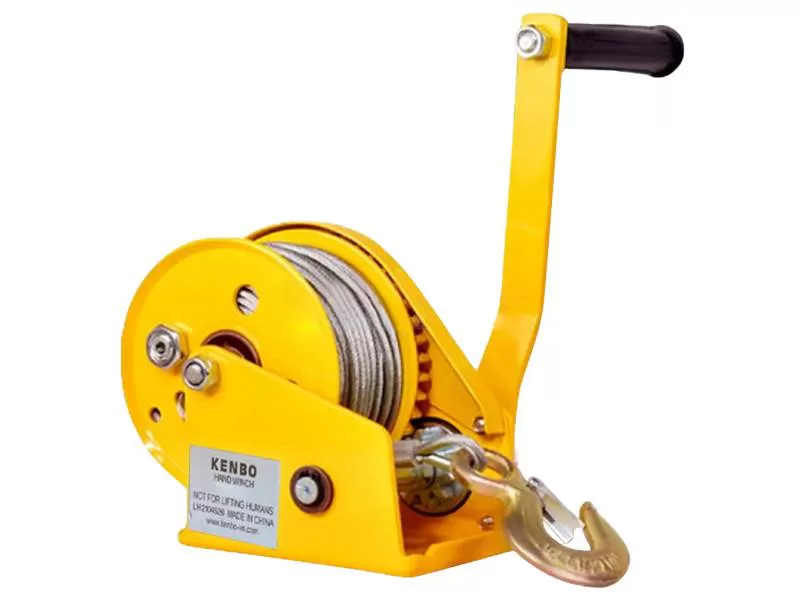Máy tời quay tay cao cấp KENBO 1T-4T Cáp 20m