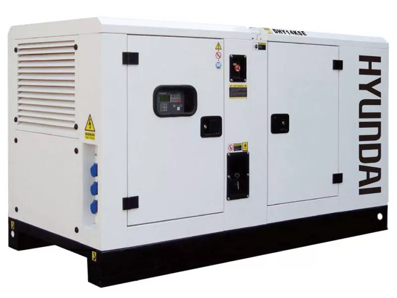 Máy phát điện 25KVA/20KW 3 pha công nghiệp chạy dầu Hyundai DHY28KSE