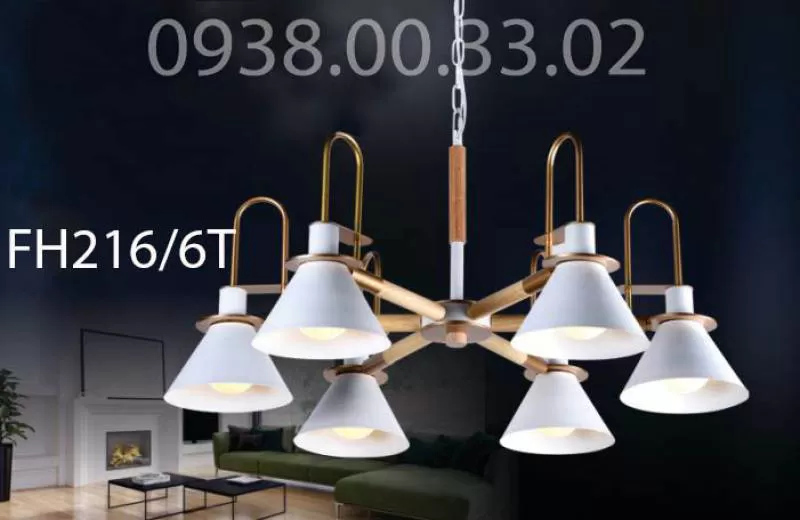 Đèn thả trang trí hiện đại FH216/6T