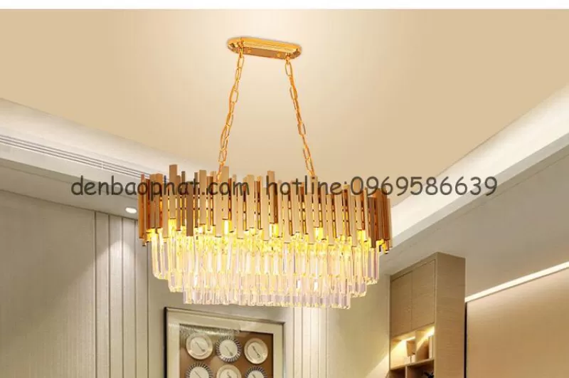 Đèn thả pha lê TP 201