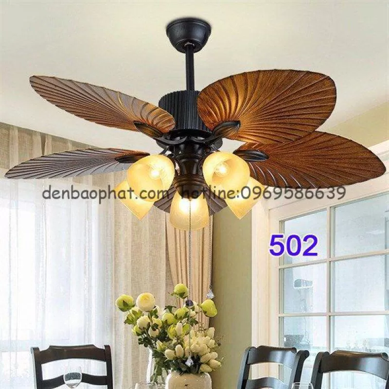 Quạt Trần phong cách indochina QT 502A