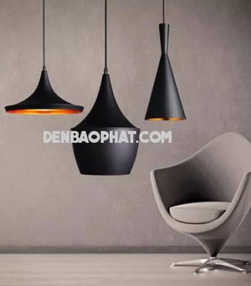 Đèn thả nhôm ba chi tiết ABC
