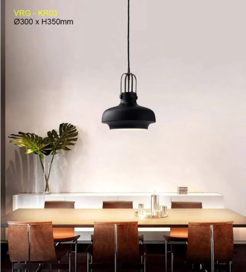 Đèn thả bàn ăn, quán cà phê VRG - KR03