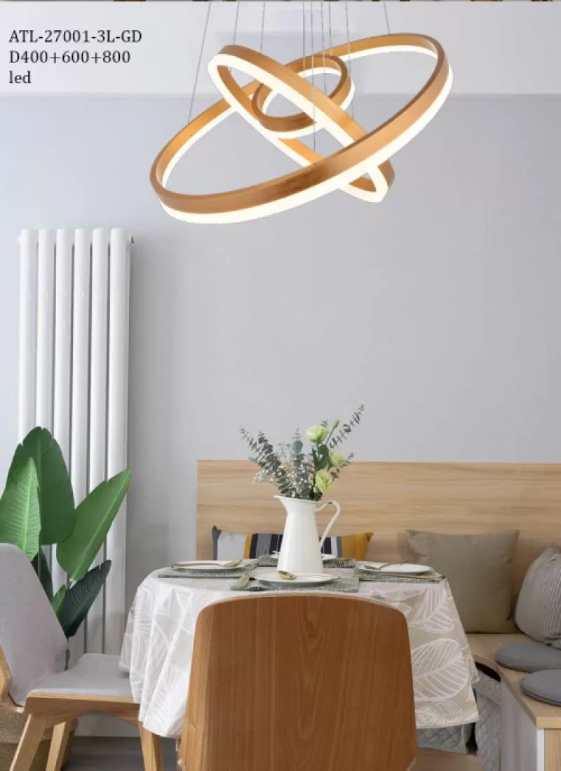 Đèn thả bàn ăn ATL-27001-3L-GD