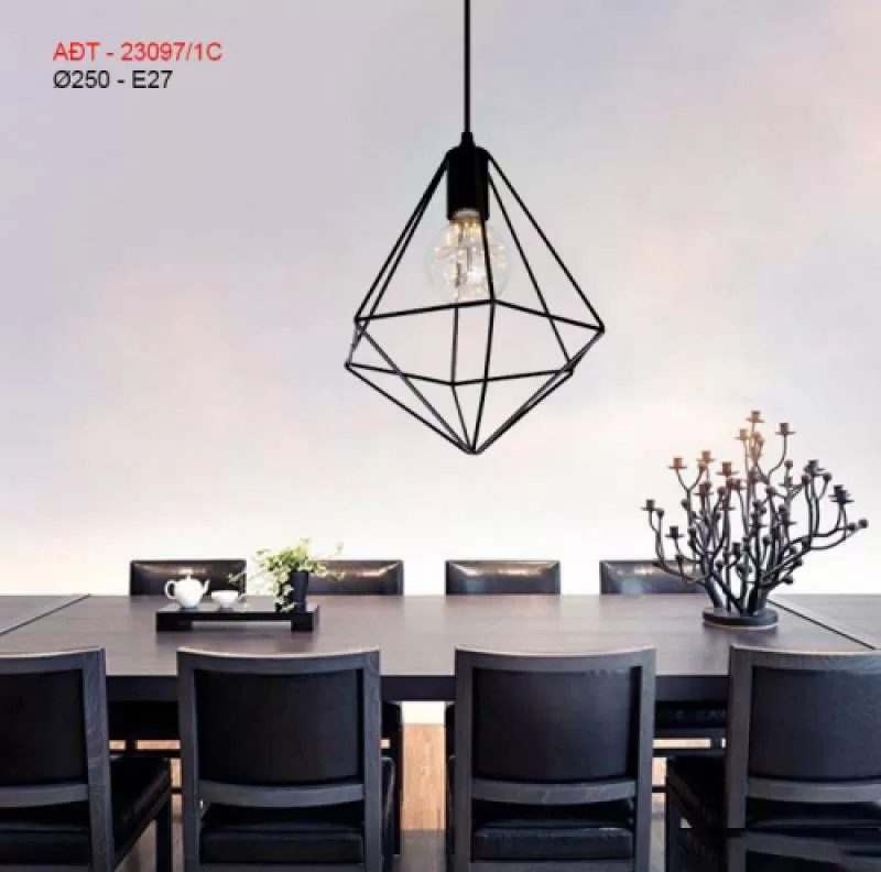 Đèn thả quán cà phê AĐT - 23097/1C
