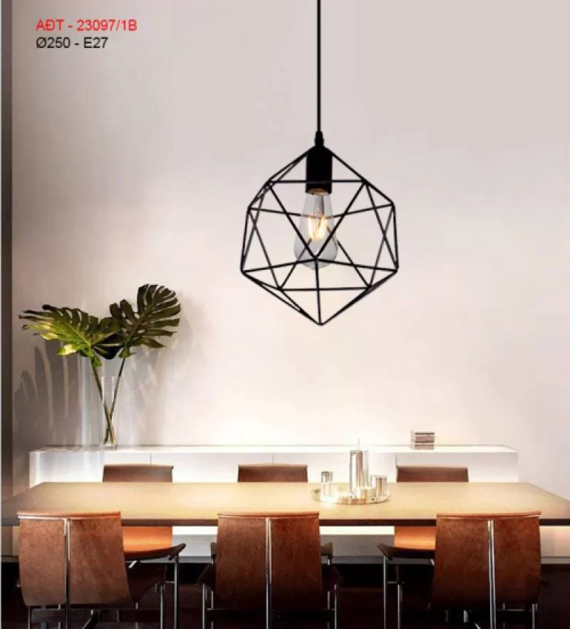 Đèn thả quán cà phê AĐT - 23097/1B