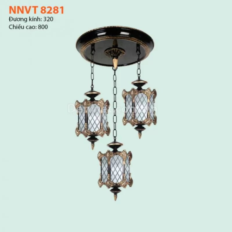 Đèn thả ngoại thất NNVT 8281