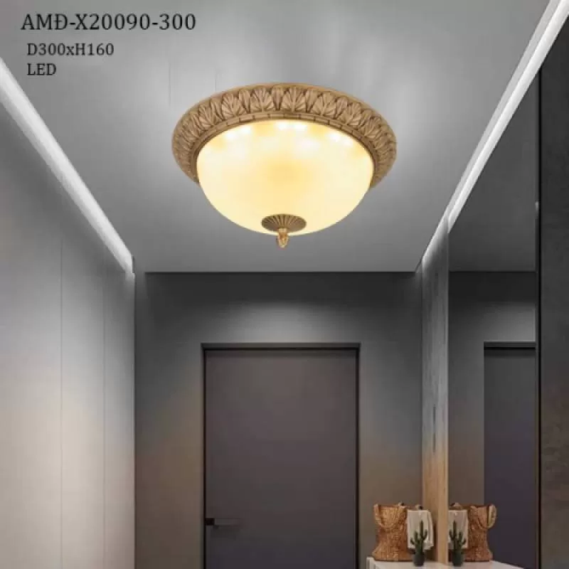 Đèn ốp trần ban công AMĐ-X20090-300