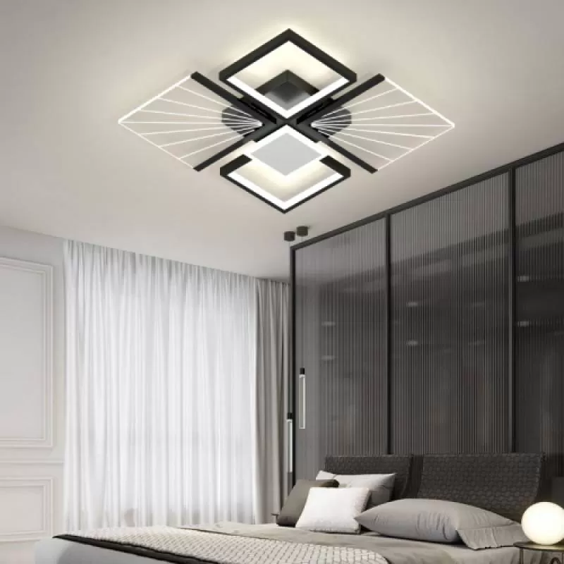 Đèn ốp trần hình 4 ô vuông độc đáo WML - 1366 