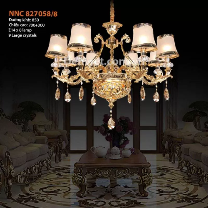 Đèn chùm sang trọng NNC-827058-8