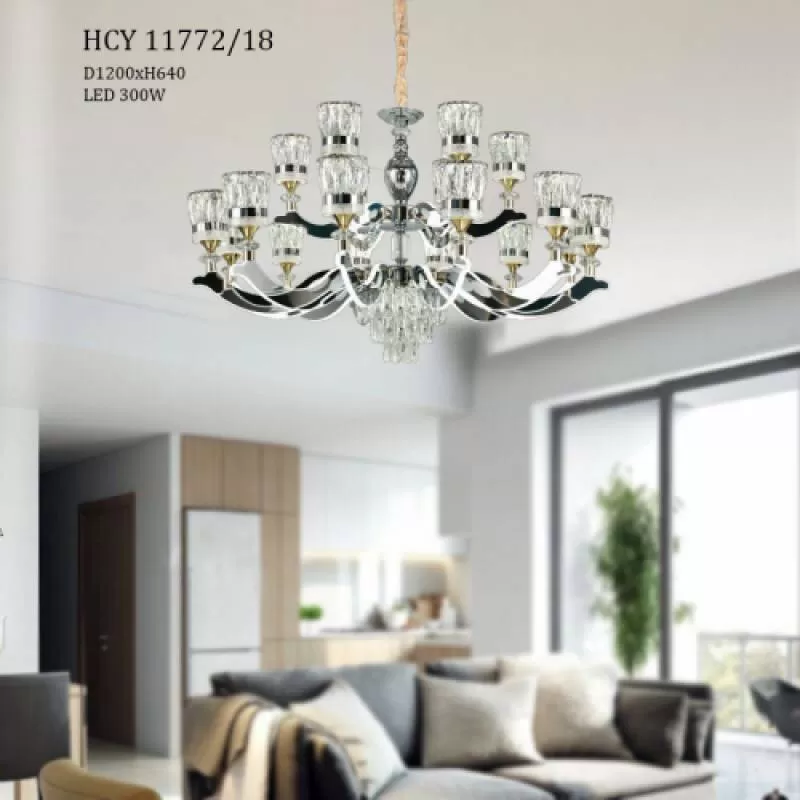 Đèn chùm sang trọng HCY 11772-18