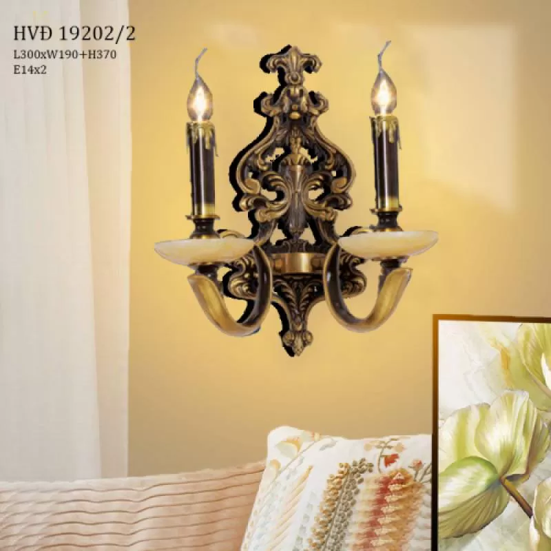 Đèn gắn tường HVĐ 19202-2