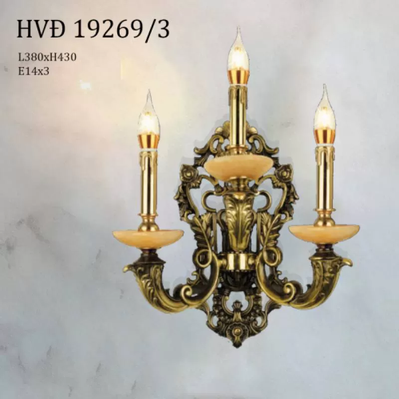 Đèn gắn tường HVĐ 19269-3