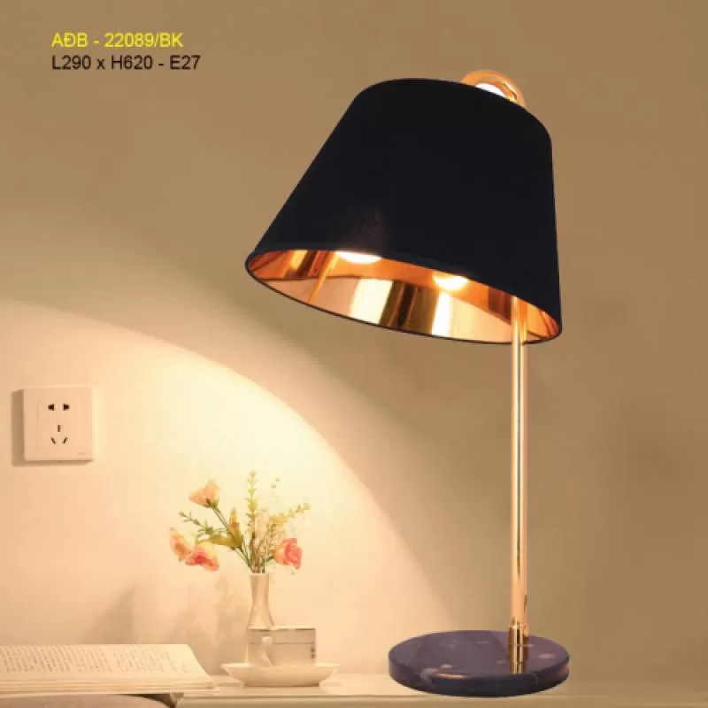 Đèn ngủ để bàn AĐB - 22089/BK