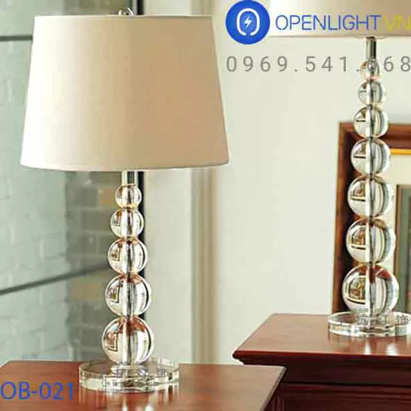 Đèn bàn pha lê OB-021