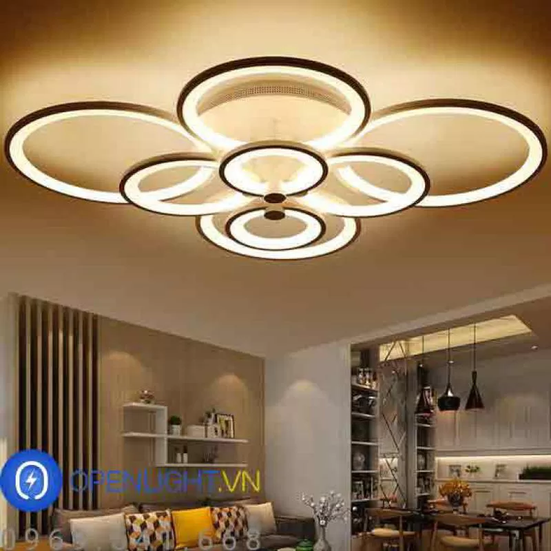 Đèn mâm ốp trần hiện đại OHD-7008/8