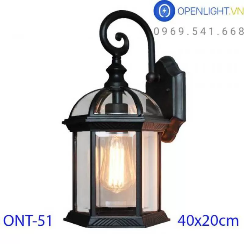 Đèn vách ngoài trời ONT-51