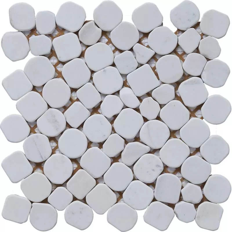 Mosaic white matte 1