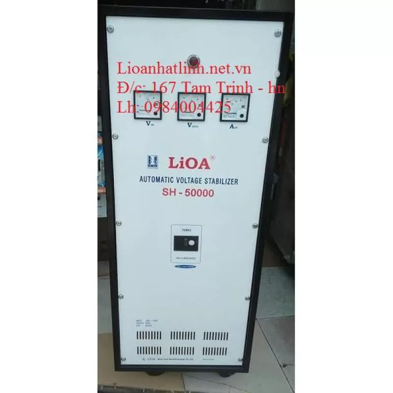 ỔN ÁP LIOA 50KVA 3 PHA