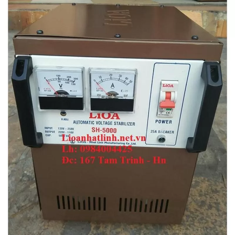 THANH LÝ ỔN ÁP LIOA 5KVA BẦY MẪU 