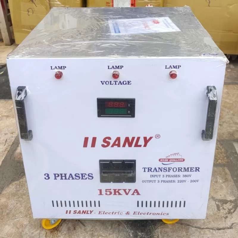 GIÁ BIẾN ÁP 380V 3 PHA 380V/ 200V/ 220V 15KVA RẺ NHẤT THỊ TRƯỜNG 