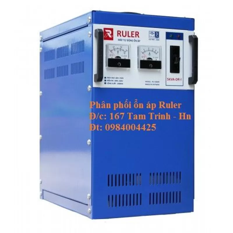ỔN ÁP RULER 5KVA DẢI 50V ~ 250V