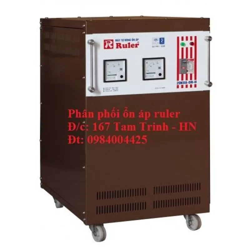 ỔN ÁP RULER 20KVA DẢI 40V - 250V
