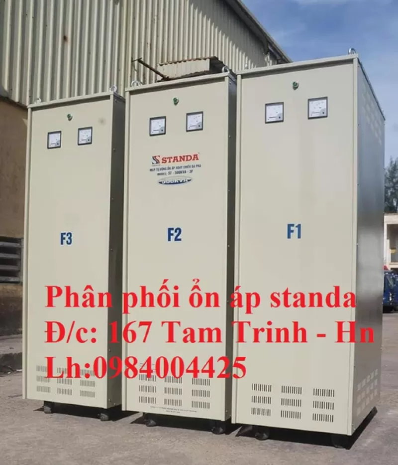 ỔN ÁP STANDA 200KVA, 250KVA, 300KVA, 400KVA 3 PHA 