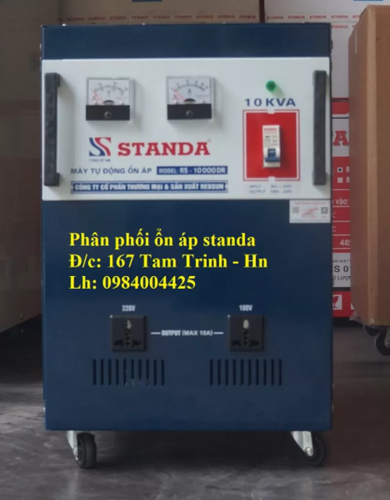 ỔN ÁP STANDA 10K - 10KG - 10 KG - 10KV ĐỜI MỚI NHẤT HIỆN NAY 