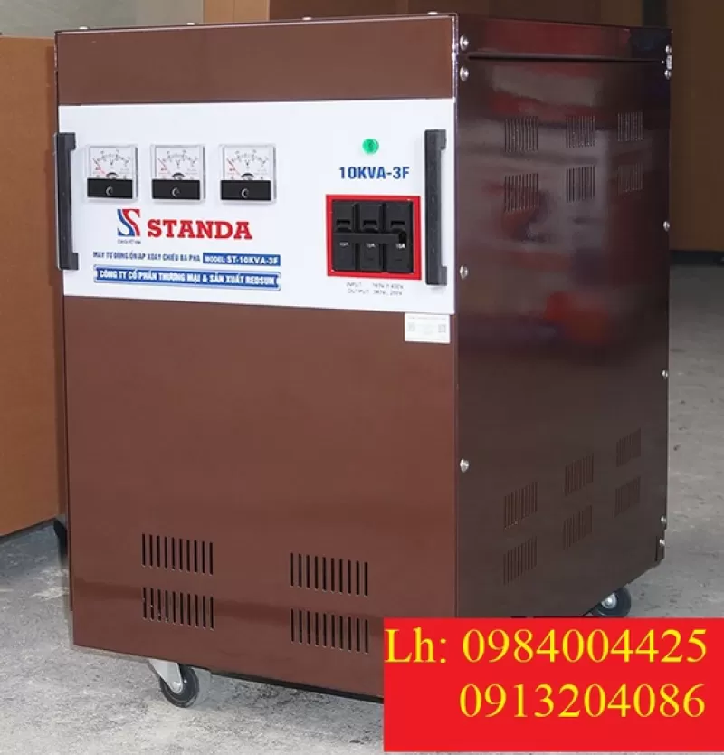 ỔN ÁP STANDA 10KVA 3 PHA