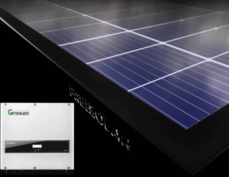 Điện mặt trời Freesolar 25KWp Inverter GROWATT 