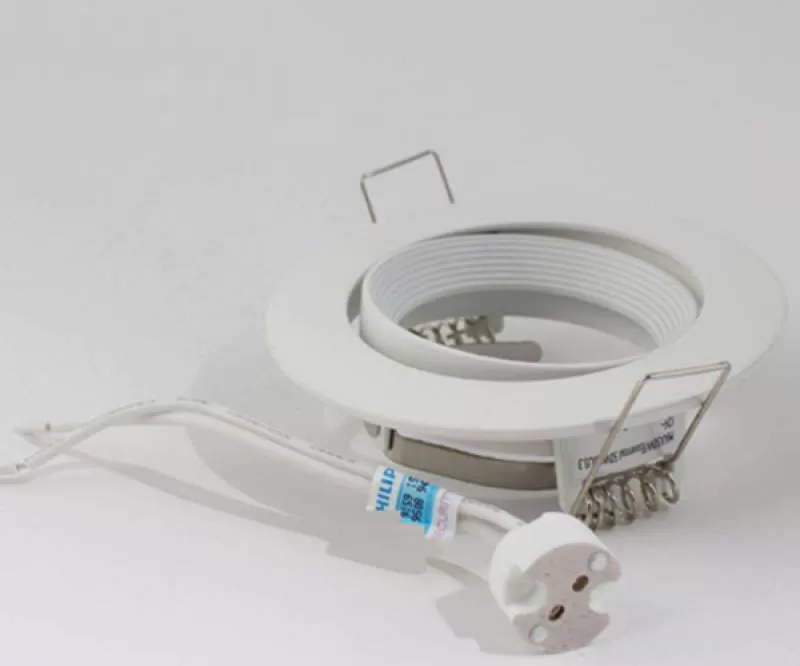 Choá đèn downlight âm trần Philips - QBS 024 màu xám