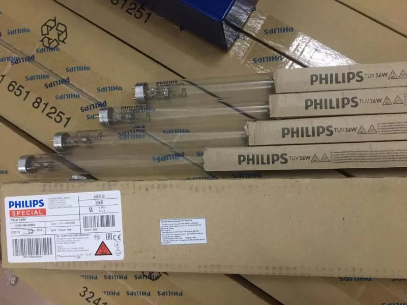 Bóng đèn khử trùng diệt khuẩn Philips T8 1m2 TUV 36W