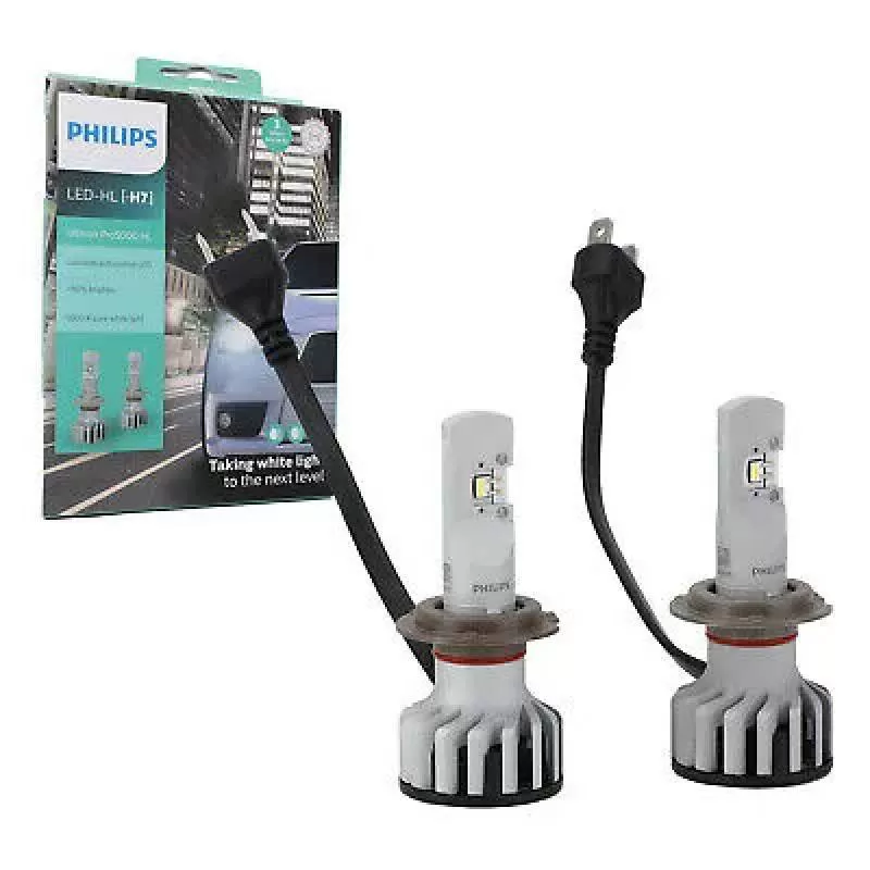 H7 11972 U50 CW X2 12V-24V-5800K - Hộp 2 Bóng đèn pha xe hơi ô tô Philips Pro 5000 LED H7 11972 U50 CW X2 12V-24V-5800K tăng sáng 160