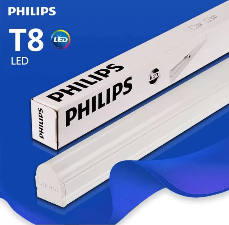 Bộ máng đèn LED Batten T8 Philips BN016C LED8/CW L600 GM, 1.2m 