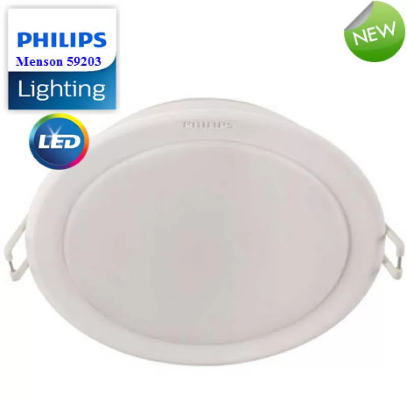 Đèn downlight âm trần LED Philips MESON 59203 Ø125 10W ánh sáng trắng 6500K 