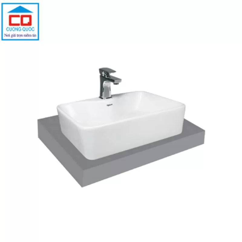 Chậu đặt bàn đá Viglacera V72