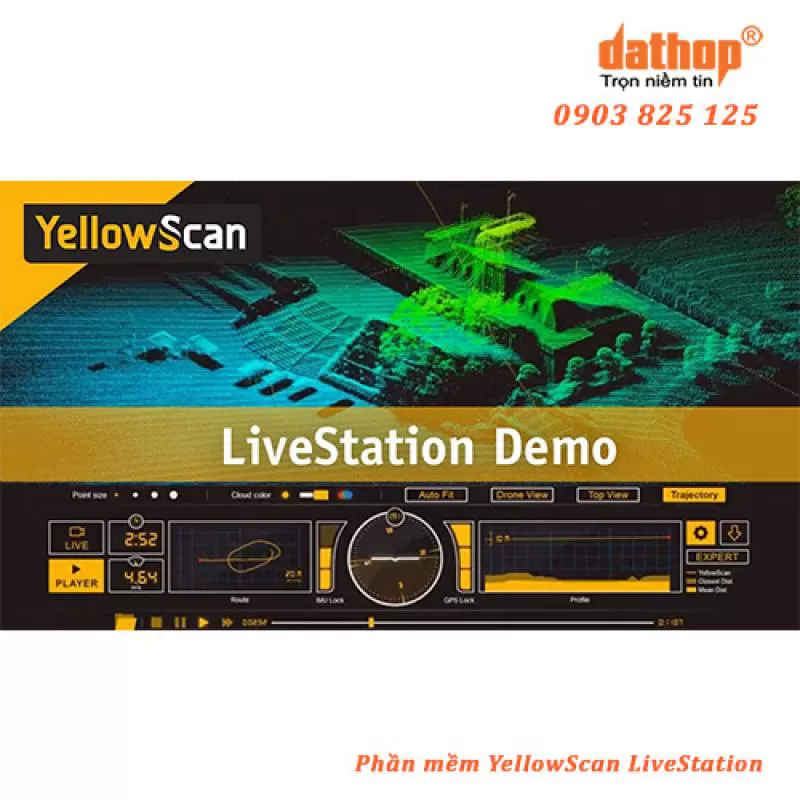 YellowScan LiveStation – Phần Mềm Nội Nghiệp