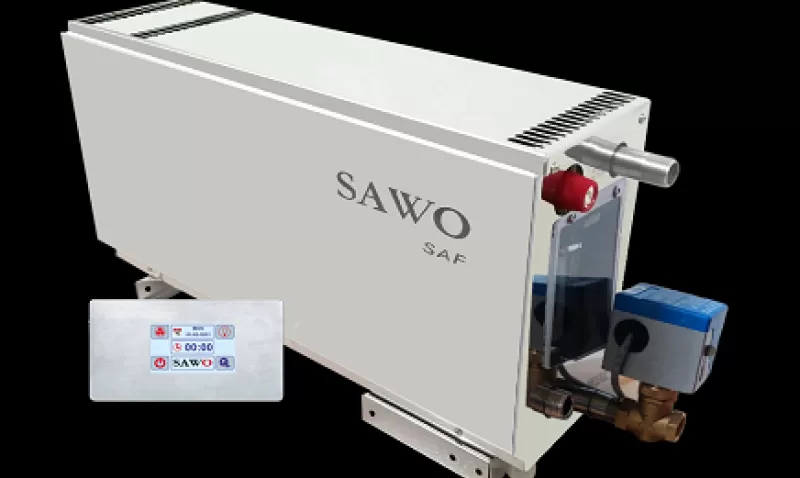 Máy xông hơi ướt SAWO 15KW SAF15 điều khiển hiện đại UK:TFT