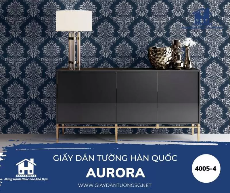 Giấy Dán Tường Hàn Quốc Aurora 4005-4