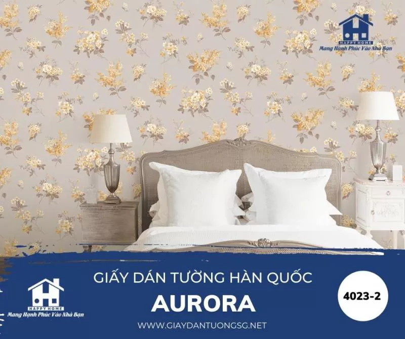 Giấy Dán Tường Hàn Quốc Aurora 4023-2