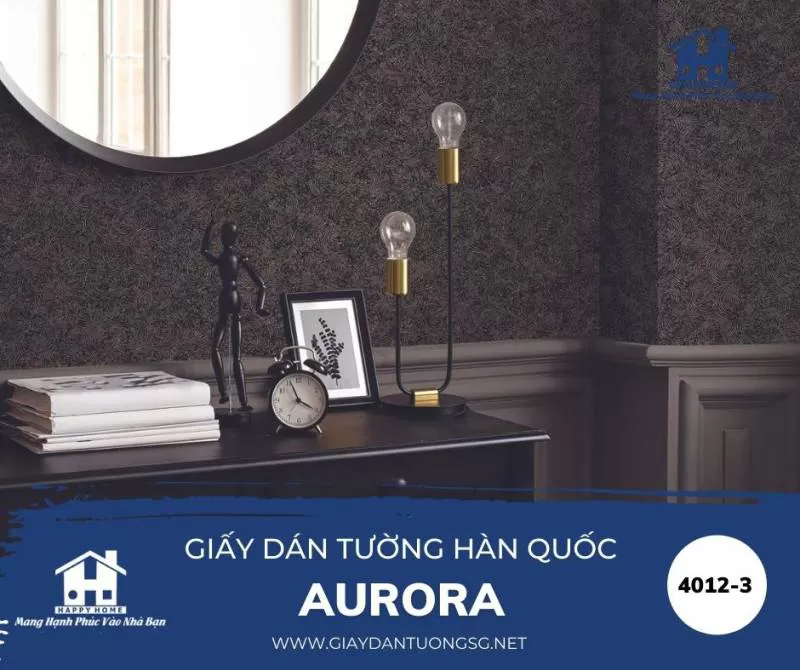Giấy Dán Tường Hàn Quốc Aurora 4012-3