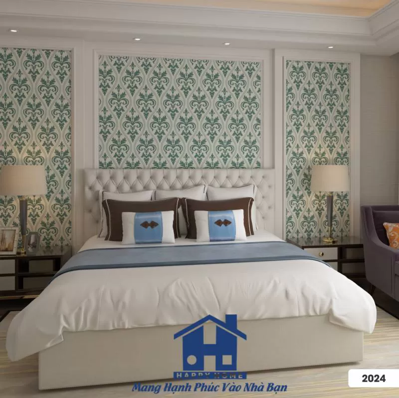 Vải Dán Tường Sợi Thủy Tinh MV 2024 Cao Cấp